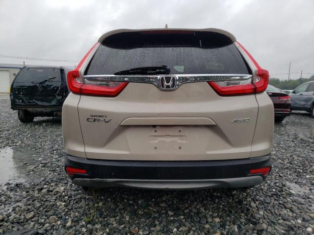 5J6RW2H81JL027861 - 2018 HONDA CR-V EXL BEIGE photo 6