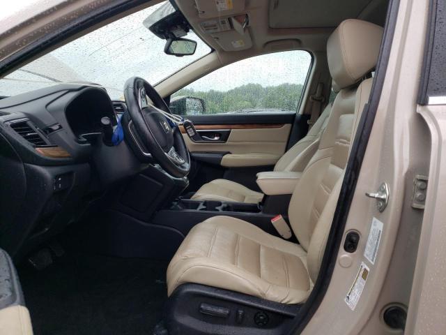 5J6RW2H81JL027861 - 2018 HONDA CR-V EXL BEIGE photo 7
