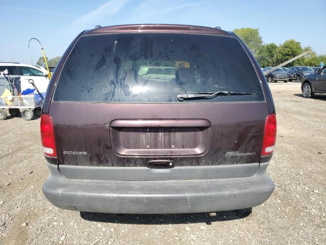 1B4GP54L5VB207990 - 1997 DODGE CARAVAN LE MAROON photo 6