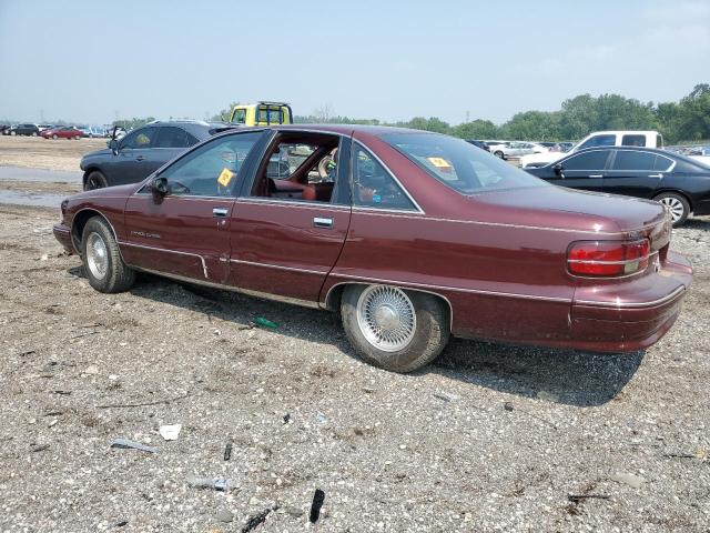 1G1BN53E6MR107403 - 1991 CHEVROLET CAPRICE CLASSIC LTZ BURGUNDY photo 2