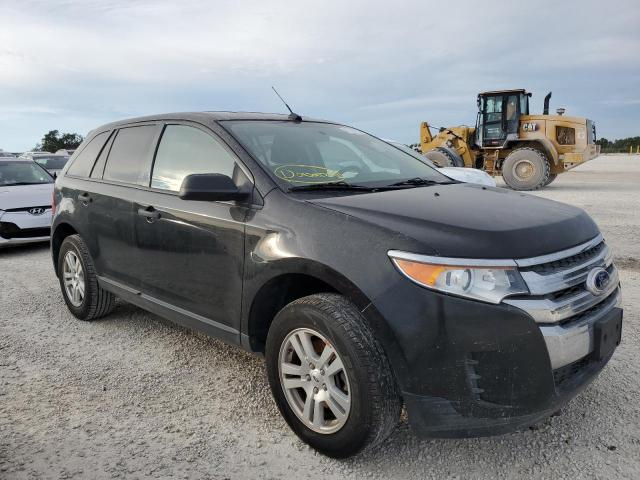 2FMDK3GC7DBA20954 - 2013 FORD EDGE SE BLACK photo 4