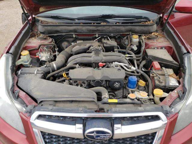 4S3BMCC61E3019449 - 2014 SUBARU LEGACY 2.5I PREMIUM RED photo 11