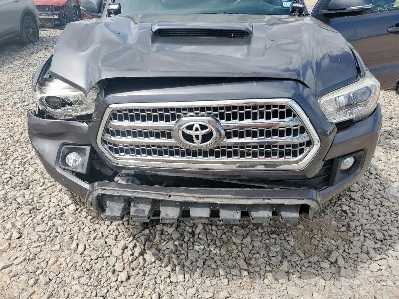 5TFDZ5BN7GX007025 - 2016 TOYOTA TACOMA DOUBLE CAB 灰色 照片 11
