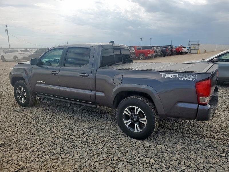 5TFDZ5BN7GX007025 - 2016 TOYOTA TACOMA DOUBLE CAB 灰色 照片 2