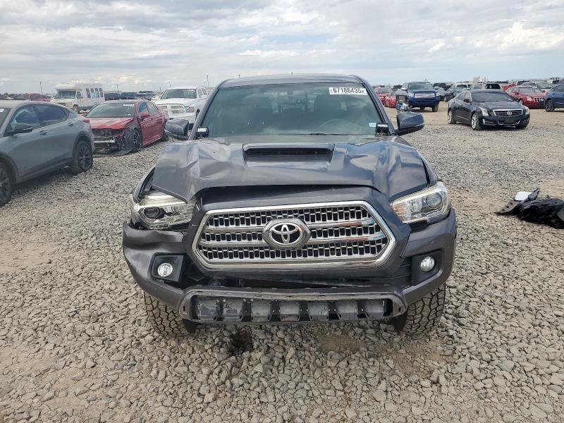 5TFDZ5BN7GX007025 - 2016 TOYOTA TACOMA DOUBLE CAB 灰色 照片 5