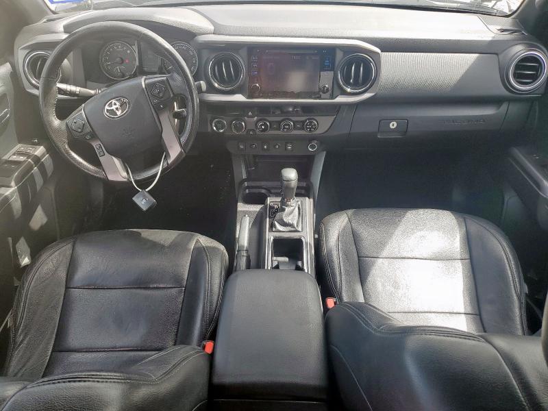 5TFDZ5BN7GX007025 - 2016 TOYOTA TACOMA DOUBLE CAB 灰色 照片 8