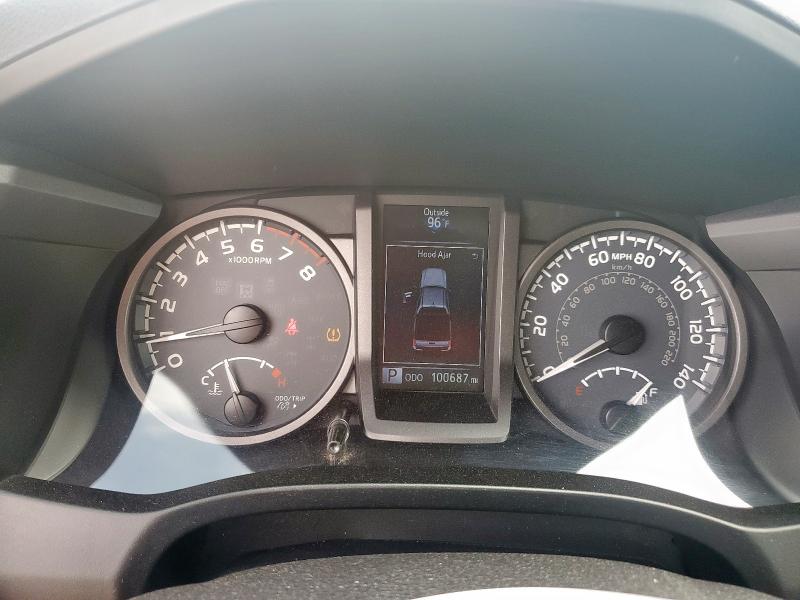 5TFDZ5BN7GX007025 - 2016 TOYOTA TACOMA DOUBLE CAB 灰色 照片 9