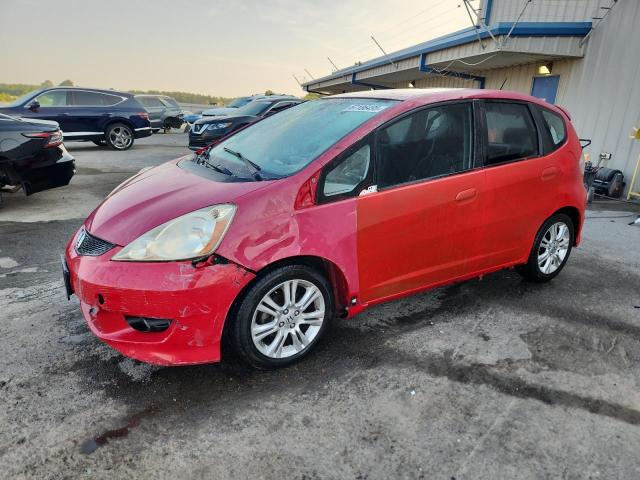 JHMGE88479S055924 - 2009 HONDA FIT SPORT RED photo 1