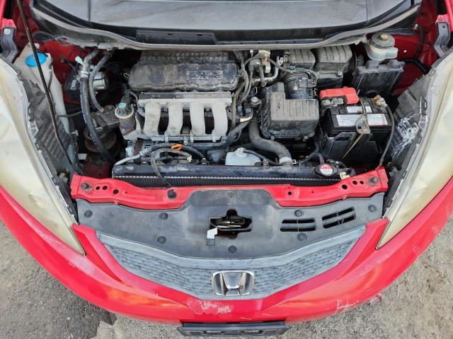 JHMGE88479S055924 - 2009 HONDA FIT SPORT RED photo 11