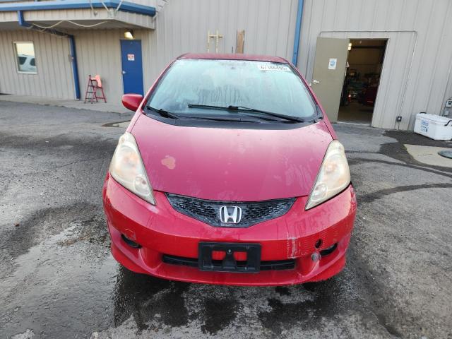JHMGE88479S055924 - 2009 HONDA FIT SPORT RED photo 5