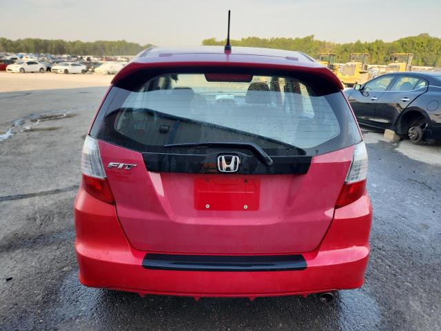 JHMGE88479S055924 - 2009 HONDA FIT SPORT RED photo 6