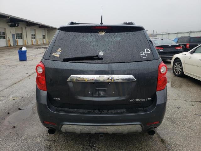 2CNFLGEY0A6343436 - 2010 CHEVROLET EQUINOX LTZ GRAY photo 6