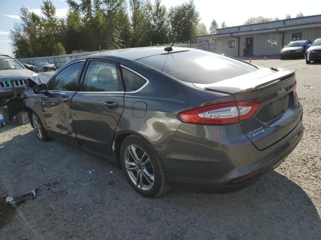 3FA6P0SU9FR246064 - 2015 FORD FUSION TITANIUM PHEV GRAY photo 2