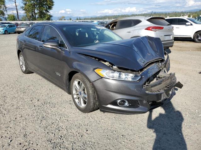 3FA6P0SU9FR246064 - 2015 FORD FUSION TITANIUM PHEV GRAY photo 4