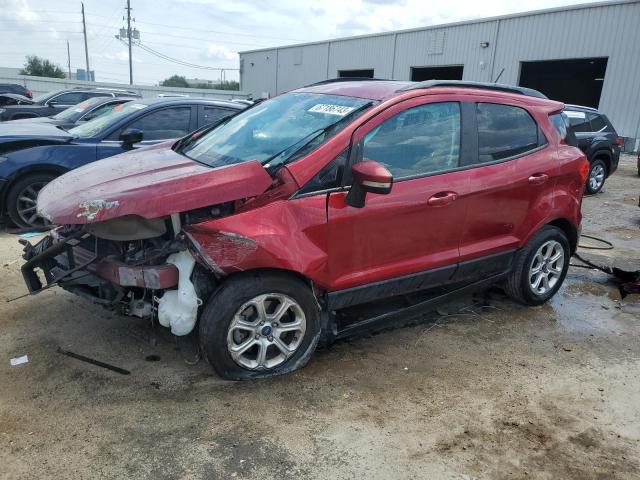 MAJ3P1TE2JC221255 - 2018 FORD ECOSPORT SE RED photo 1