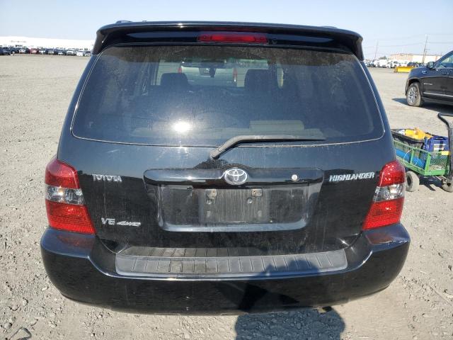 JTEEP21A060171940 - 2006 TOYOTA HIGHLANDER LIMITED BLACK photo 6