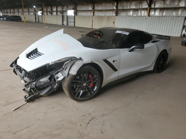 1G1YH2D73F5124721 - 2015 CHEVROLET CORVETTE STINGRAY Z51 1LT WHITE photo 1