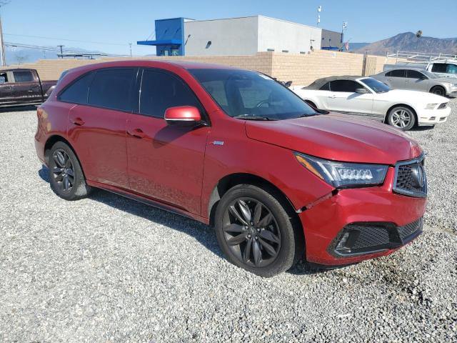 5J8YD4H0XLL027987 - 2020 ACURA MDX A-SPEC RED photo 4