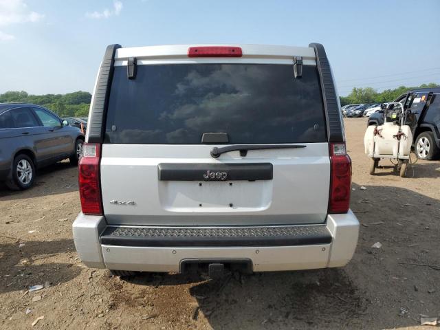 1J8HG48K36C149532 - 2006 JEEP COMMANDER SILVER photo 6