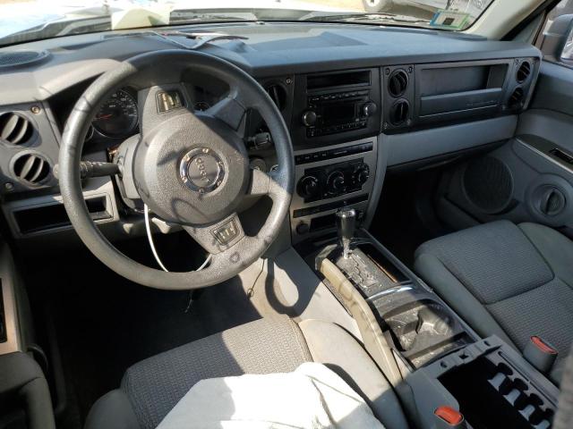 1J8HG48K36C149532 - 2006 JEEP COMMANDER SILVER photo 8