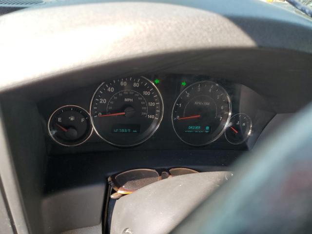 1J8HG48K36C149532 - 2006 JEEP COMMANDER SILVER photo 9