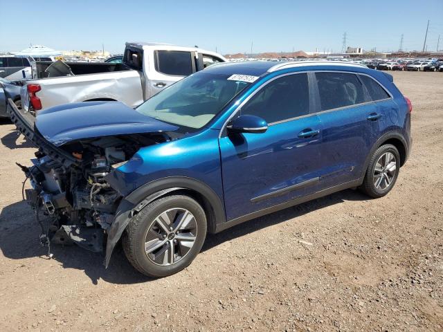 KNDCE3LC1L5374355 - 2020 KIA NIRO EX PREMIUM BLUE photo 1