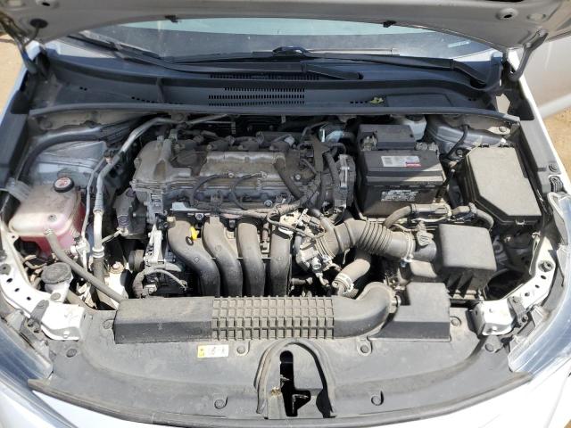 5YFEPMAE9MP230120 - 2021 TOYOTA COROLLA LE ვერცხლისფერი ფოტო 11