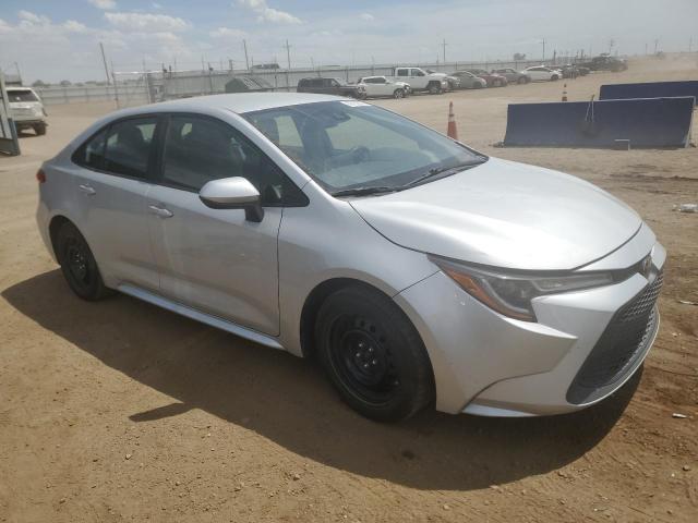 5YFEPMAE9MP230120 - 2021 TOYOTA COROLLA LE ვერცხლისფერი ფოტო 4