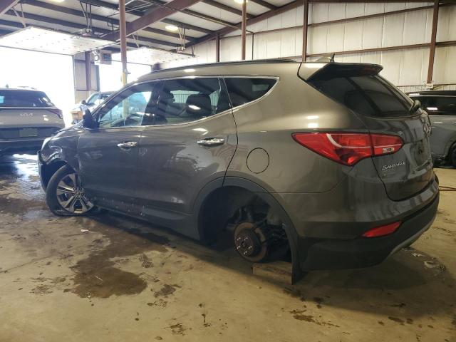 5XYZUDLB9EG204507 - 2014 HYUNDAI SANTA FE S GRAY photo 2