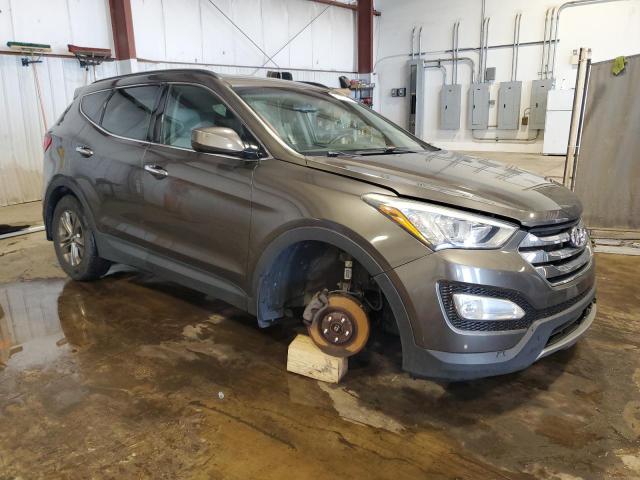 5XYZUDLB9EG204507 - 2014 HYUNDAI SANTA FE S GRAY photo 4