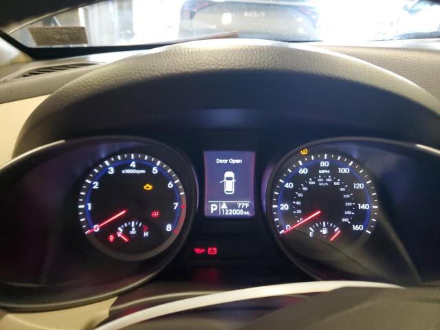 5XYZUDLB9EG204507 - 2014 HYUNDAI SANTA FE S GRAY photo 9