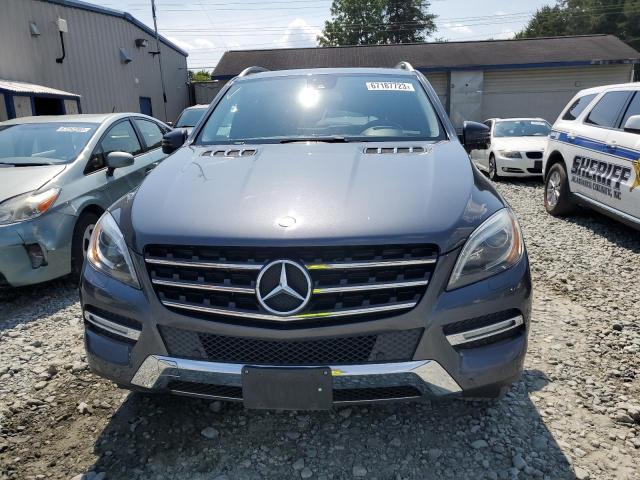 4JGDA5HB5DA108420 - 2013 MERCEDES-BENZ ML 350 4MATIC BLACK photo 5