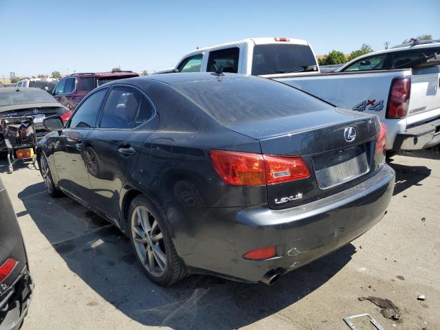 JTHBK262385071469 - 2008 LEXUS IS 250 BLACK photo 2