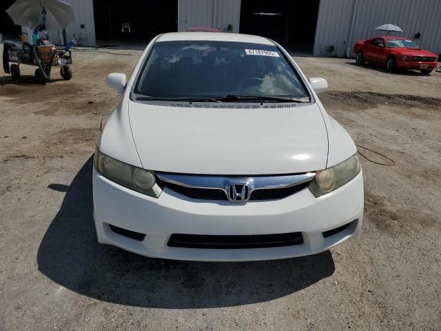 2HGFA1F62AH512818 - 2010 HONDA CIVIC LX-S WHITE photo 5