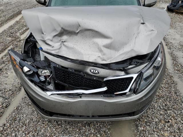 5XXGN4A79DG095696 - 2013 KIA OPTIMA EX GRAY photo 11