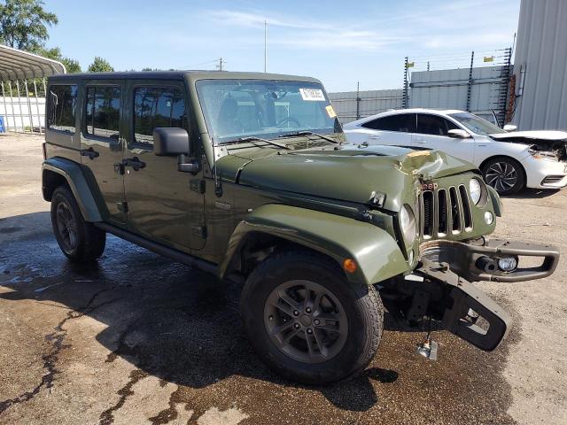1C4BJWEG0GL293034 - 2016 JEEP WRANGLER U SAHARA GREEN photo 4