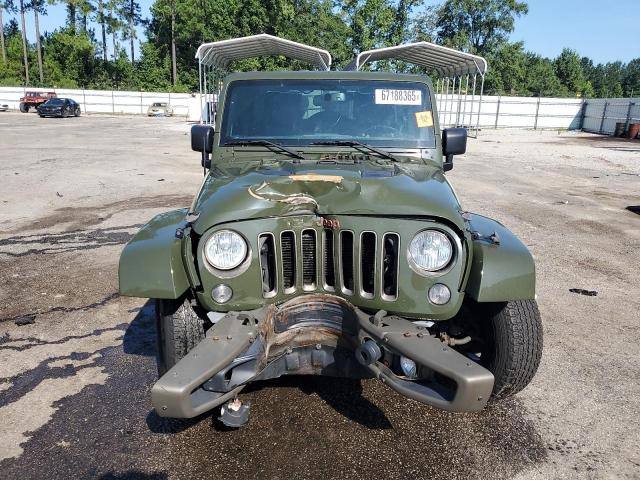 1C4BJWEG0GL293034 - 2016 JEEP WRANGLER U SAHARA GREEN photo 5