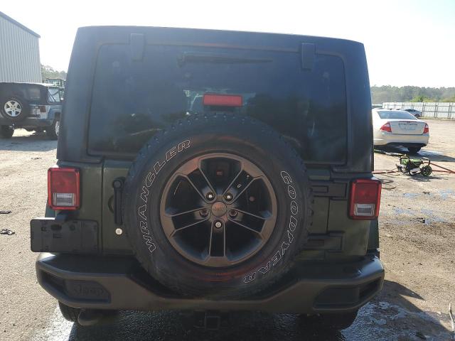 1C4BJWEG0GL293034 - 2016 JEEP WRANGLER U SAHARA GREEN photo 6