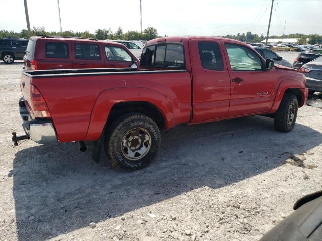 5TEUU42N68Z586785 - 2008 TOYOTA TACOMA ACCESS CAB წითელი ფოტო 3