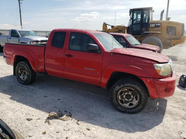 5TEUU42N68Z586785 - 2008 TOYOTA TACOMA ACCESS CAB წითელი ფოტო 4