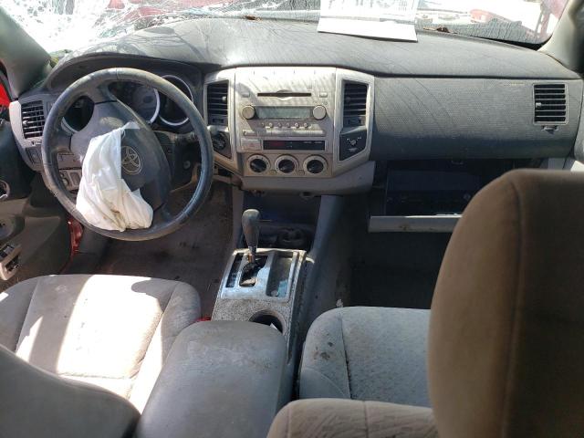 5TEUU42N68Z586785 - 2008 TOYOTA TACOMA ACCESS CAB წითელი ფოტო 8