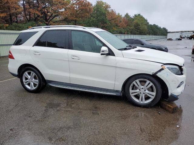 4JGDA5HB7DA149261 - 2013 MERCEDES-BENZ ML 350 4MATIC WHITE photo 4
