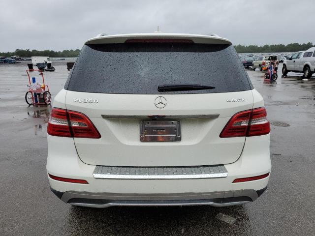 4JGDA5HB7DA149261 - 2013 MERCEDES-BENZ ML 350 4MATIC WHITE photo 6