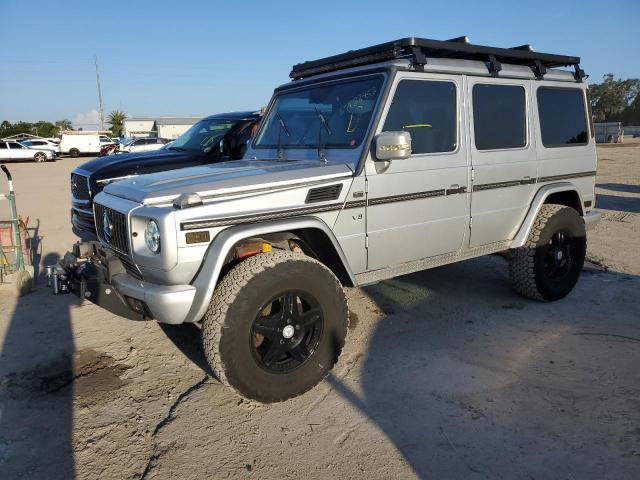 WDCYR49EX2X128555 - 2002 MERCEDES-BENZ G 500 SILVER photo 1