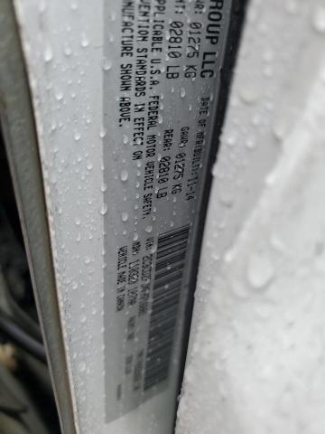 2C3CDZFJXFH716001 - 2015 DODGE CHALLENGER R/T SCAT PACK WHITE photo 10