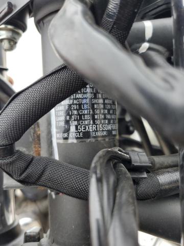 ML5EXER15SDAF6658 - 2025 KAWASAKI EX650 R BLACK photo 9