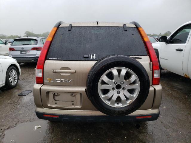 SHSRD789X6U408385 - 2006 HONDA CR-V SE TAN photo 6