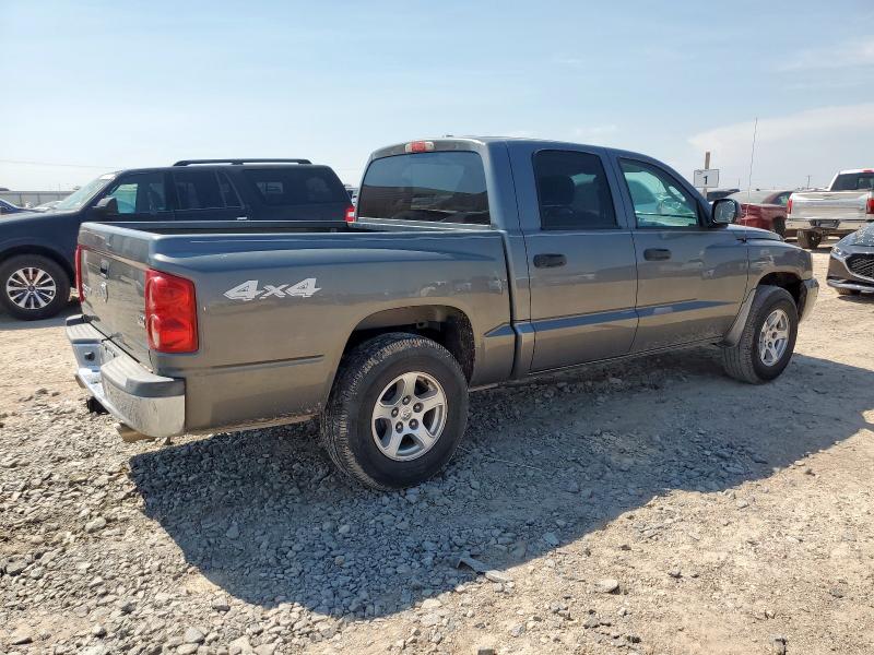 1D7HW48N36S714975 - 2006 DODGE DAKOTA QUAD SLT GRAY photo 3