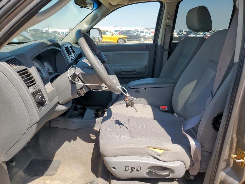 1D7HW48N36S714975 - 2006 DODGE DAKOTA QUAD SLT GRAY photo 7