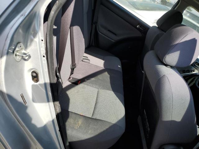 2T1KR32E86C593730 - 2006 TOYOTA COROLLA MA XR SILVER photo 10